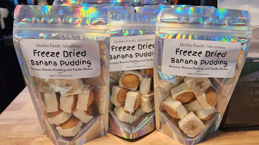 Freeze Dried Banana Pudding